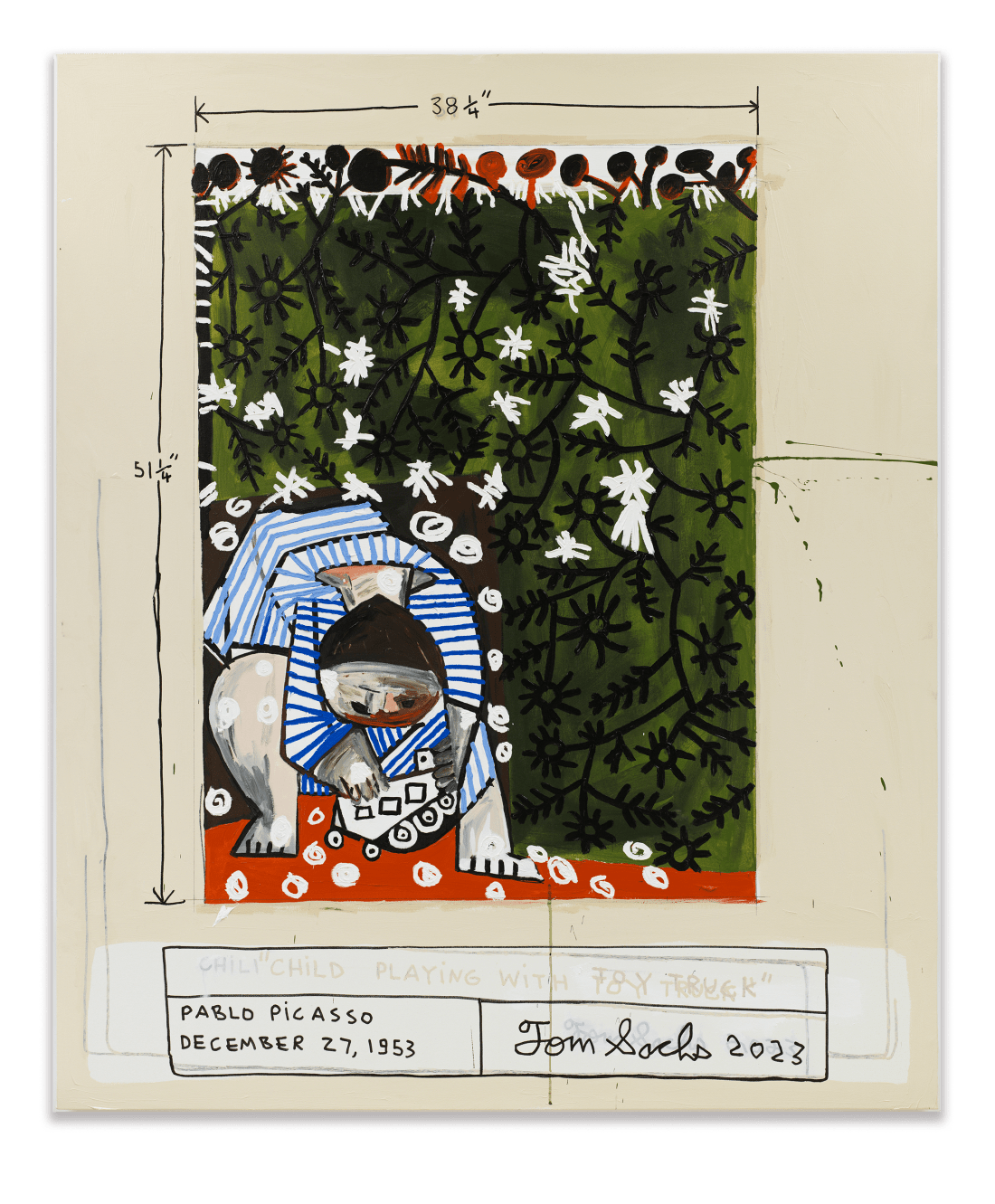 Tom Sachs: Handmade Paintings Hardcover Book – Tom Sachs Store