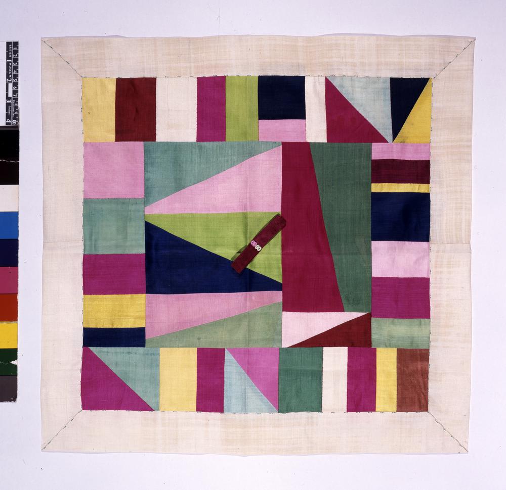Silk patchwork bojagi Collection of the British Museum, London