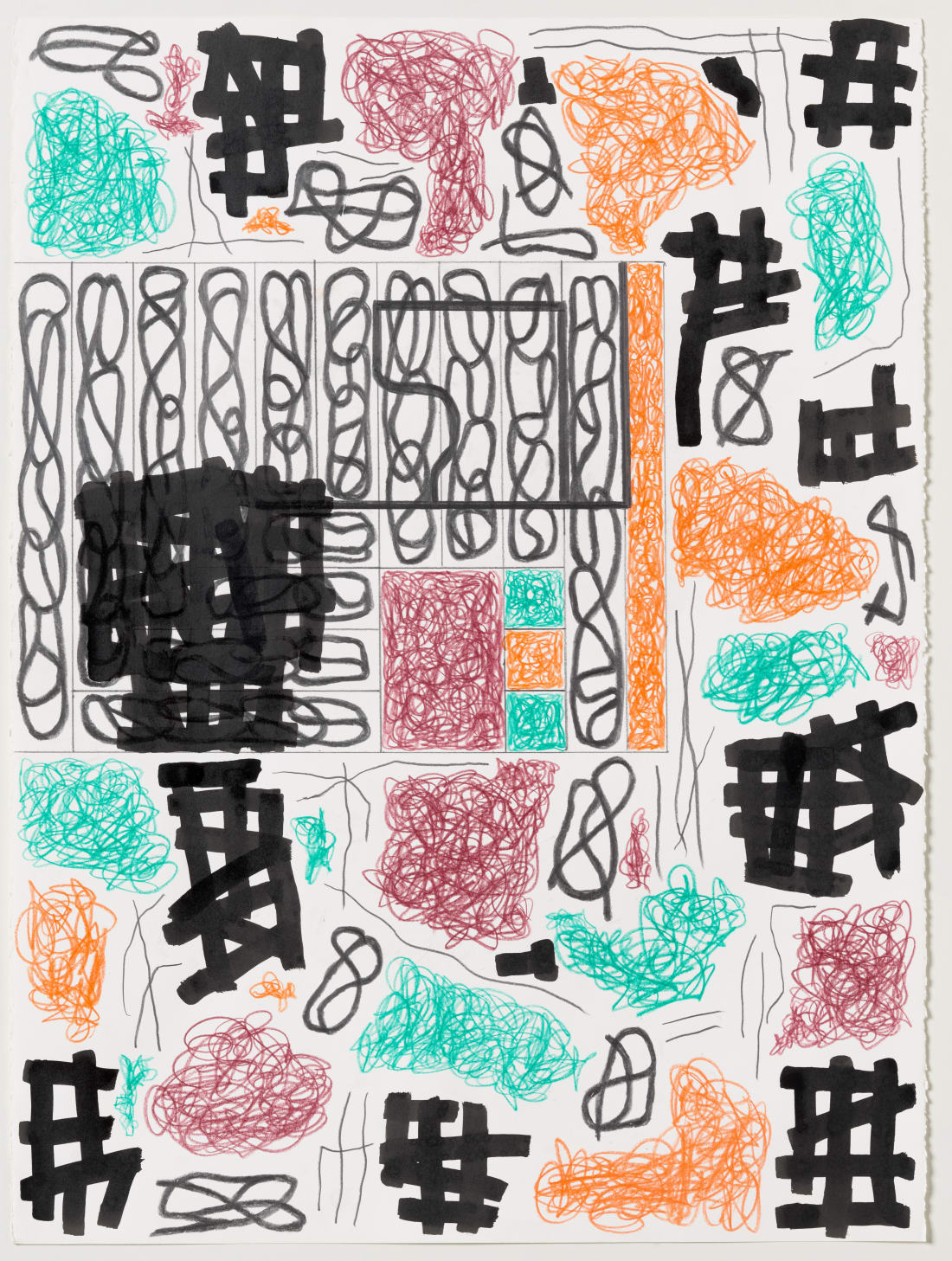 Jonathan Lasker, Untitled, 2012