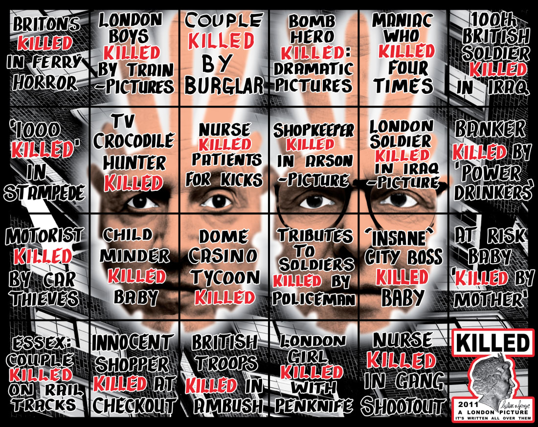 Gilbert & George, KILLED, 2011