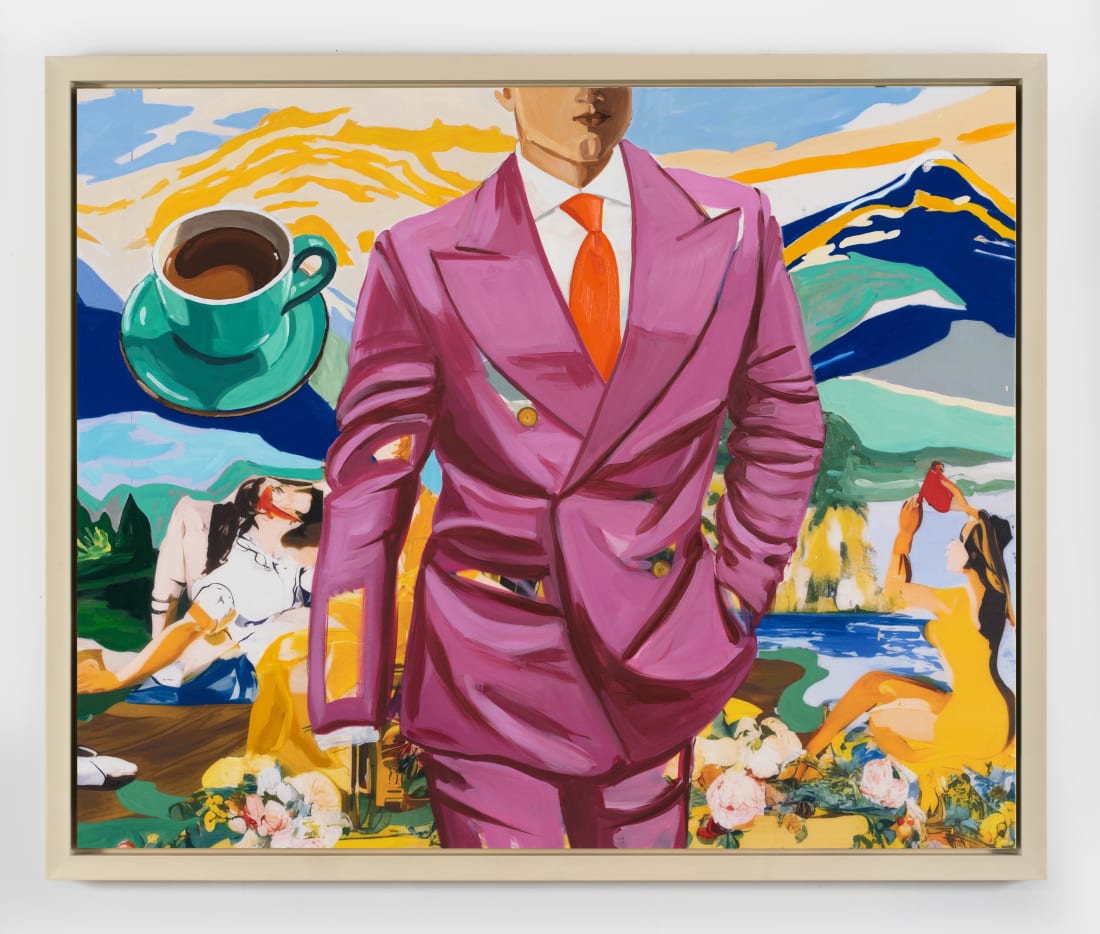 David Salle Power Suit, 2025