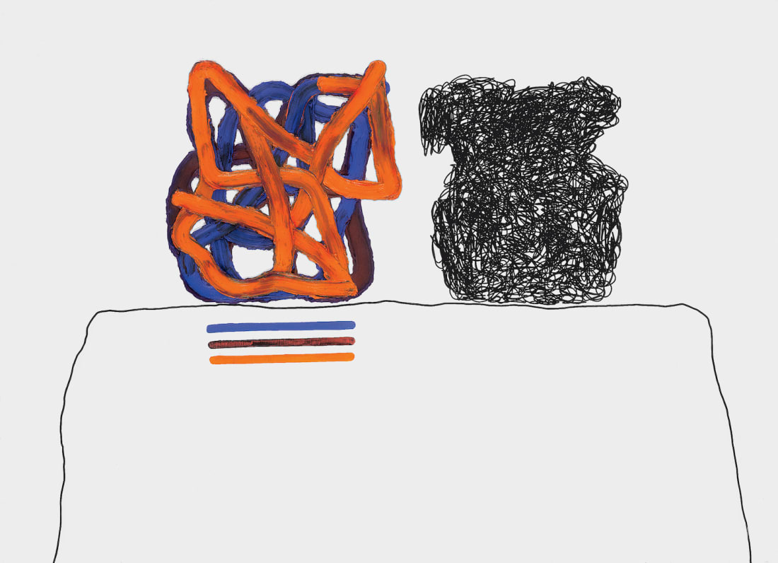 Jonathan Lasker, Sensible Arrangement, 1995