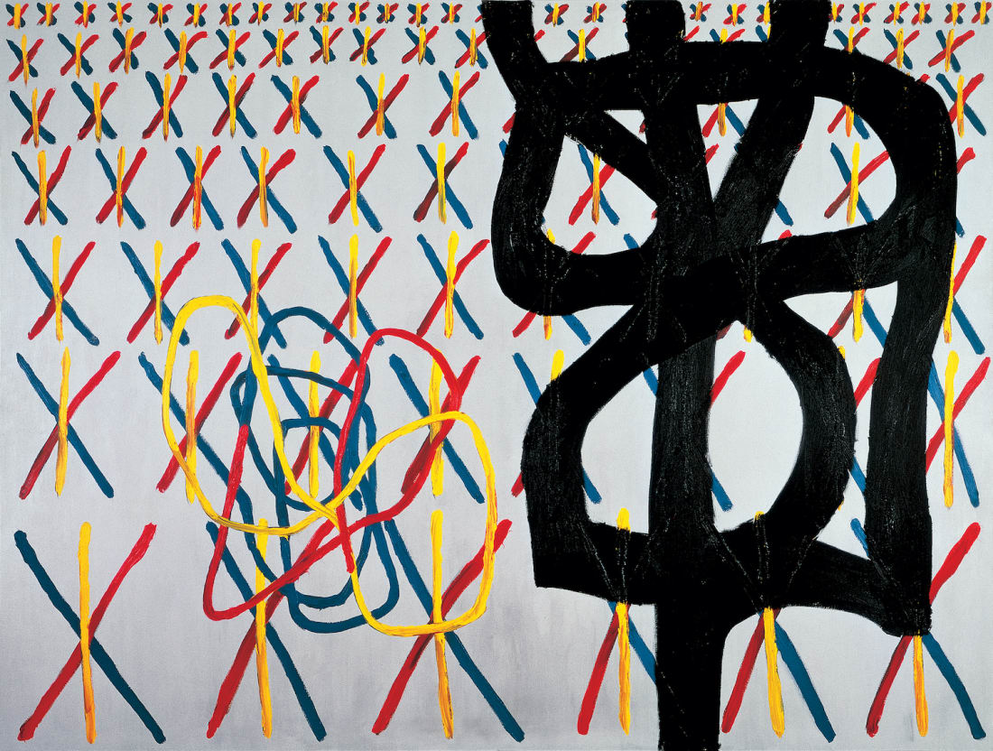 Jonathan Lasker, The Realm of the Quaint, 1988