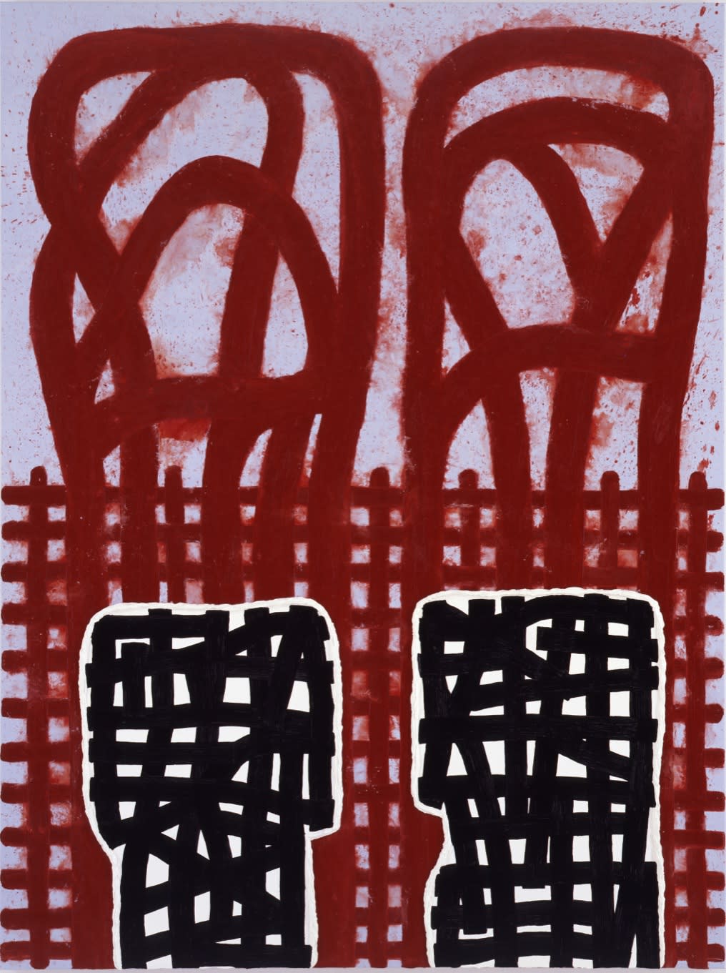 Jonathan Lasker, Agrarian Structures (2004); Thaddaeus Ropac