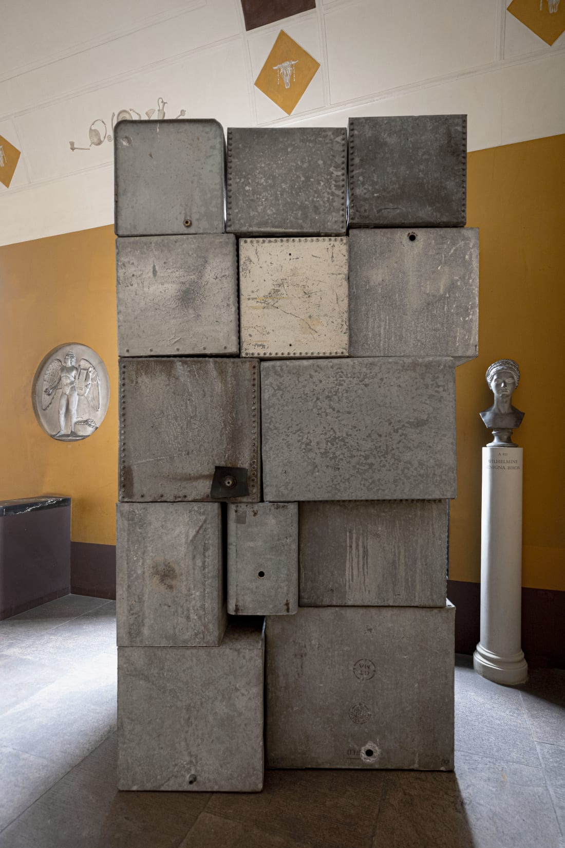 Sean Scully, Zinc Block Tall, 2021