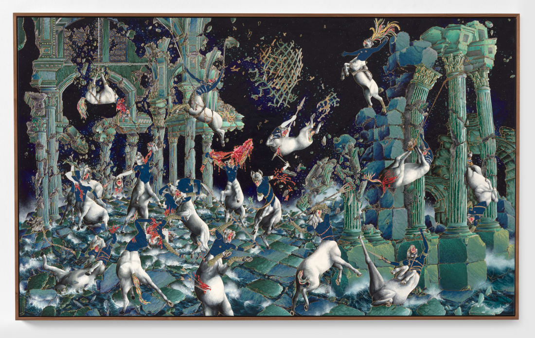 Raqib Shaw, Fall of the Jade Kingdom I - Paradise Lost Chapter II, 2014–23