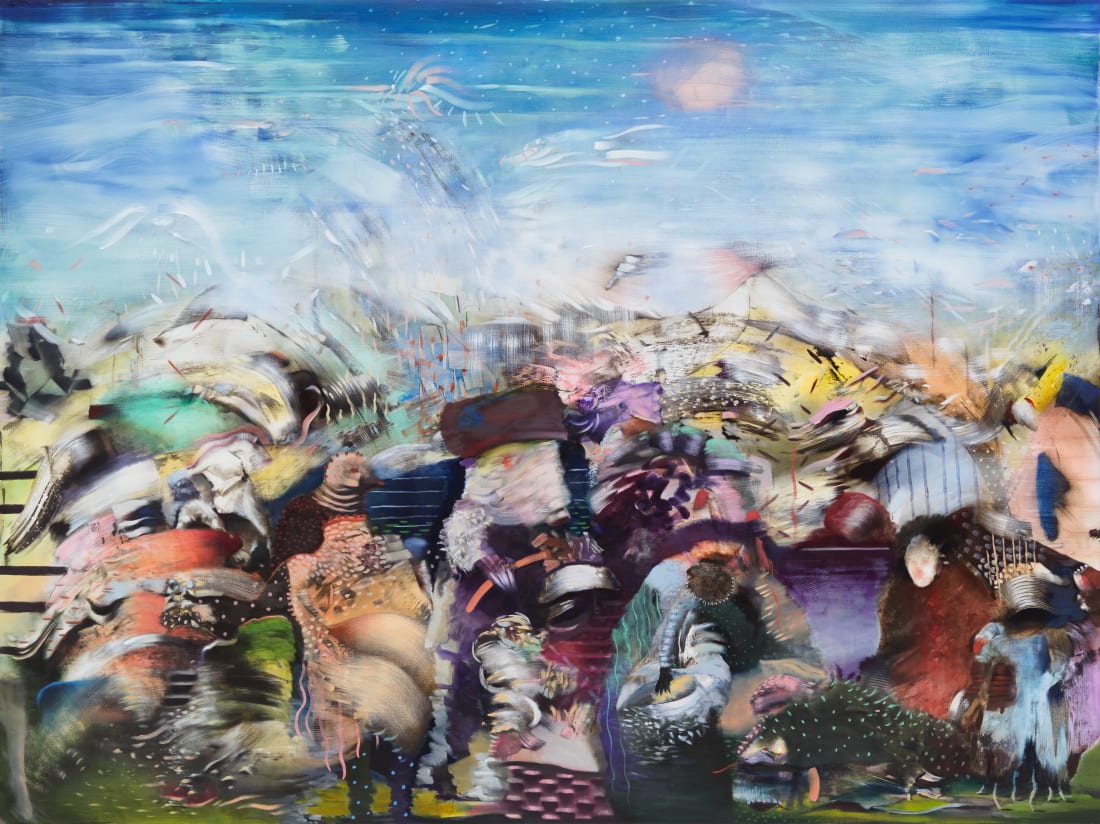 Ali Banisadr, The Builder, 2019