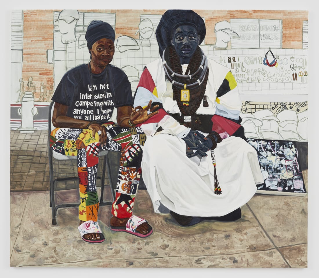 Jordan Casteel, The Baayfalls, 2017