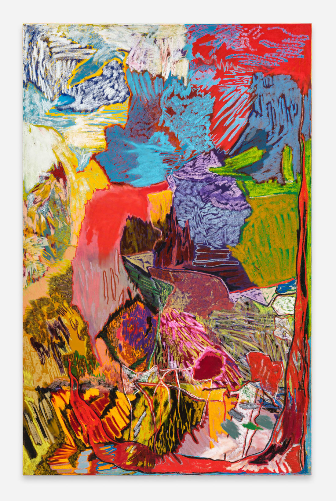 Rachel Jones, lick your teeth, they so clutch, 2021 Thaddaeus Ropac