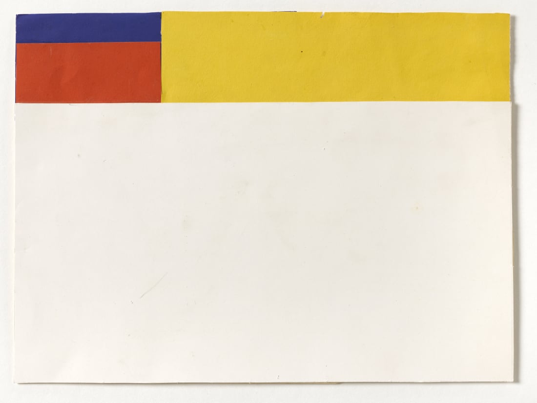 Arnulf Rainer, Proportion, Ohne Titel (1953/54); Early Works at Thaddaeus Ropac Paris Marais 2019