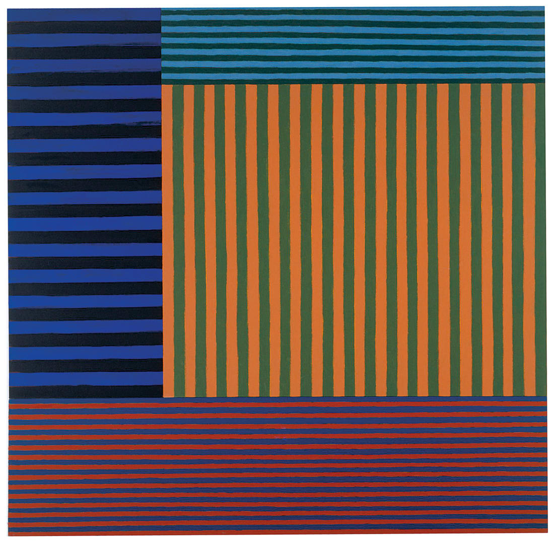 Sean Scully, Blue, 1981