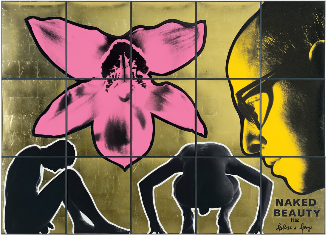 Gilbert & George, NAKED BEAUTY, 1982
