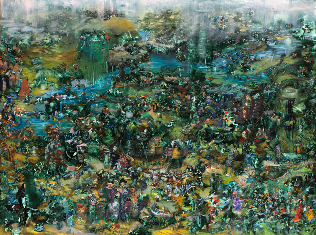 Ali Banisadr, The Charlatans (2009); Thaddaeus Ropac