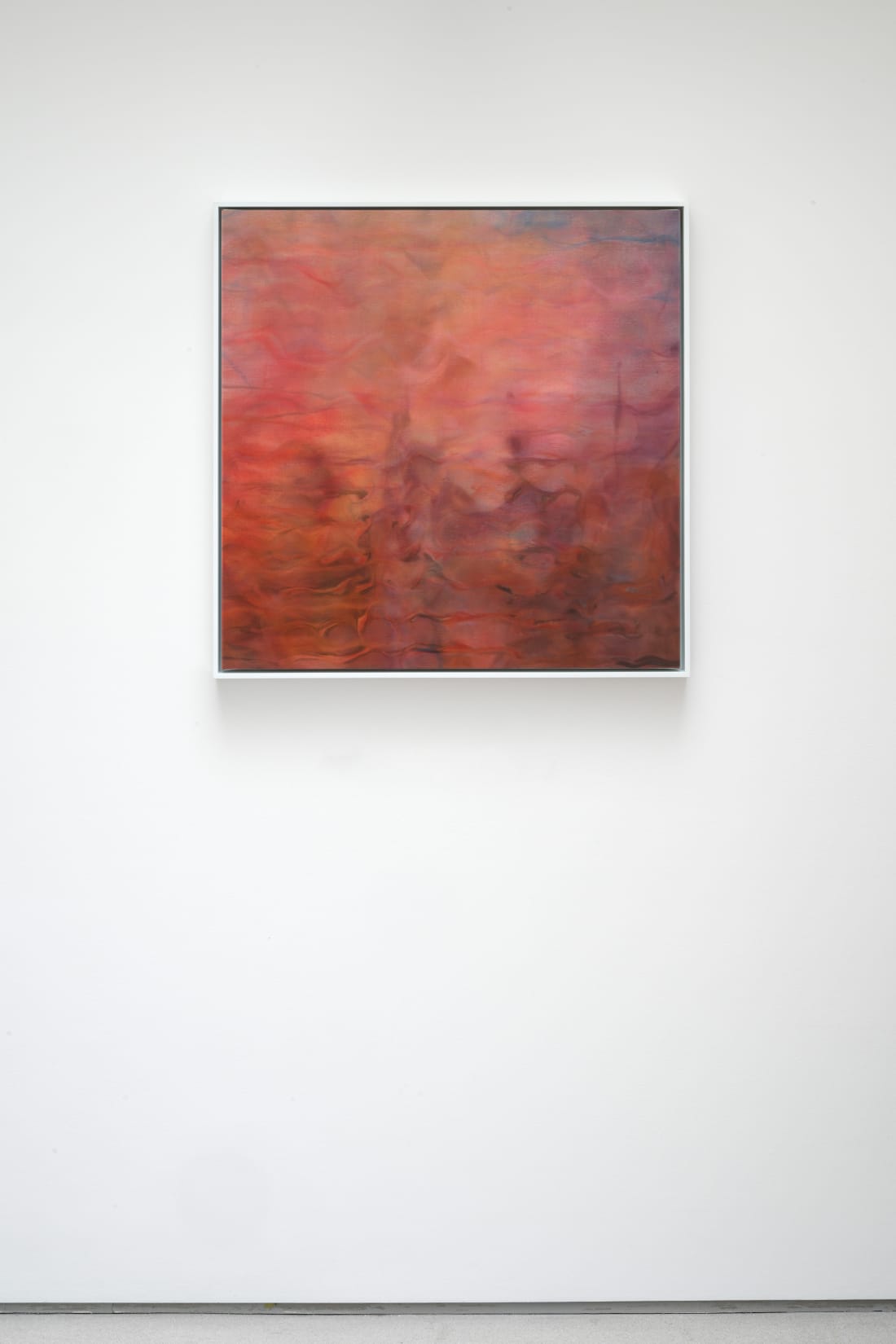 Oliver Beer Resonance Painting (Belleville), 2025 Pigment on canvas 75 x 75 cm (29.52 x 29.52 in)