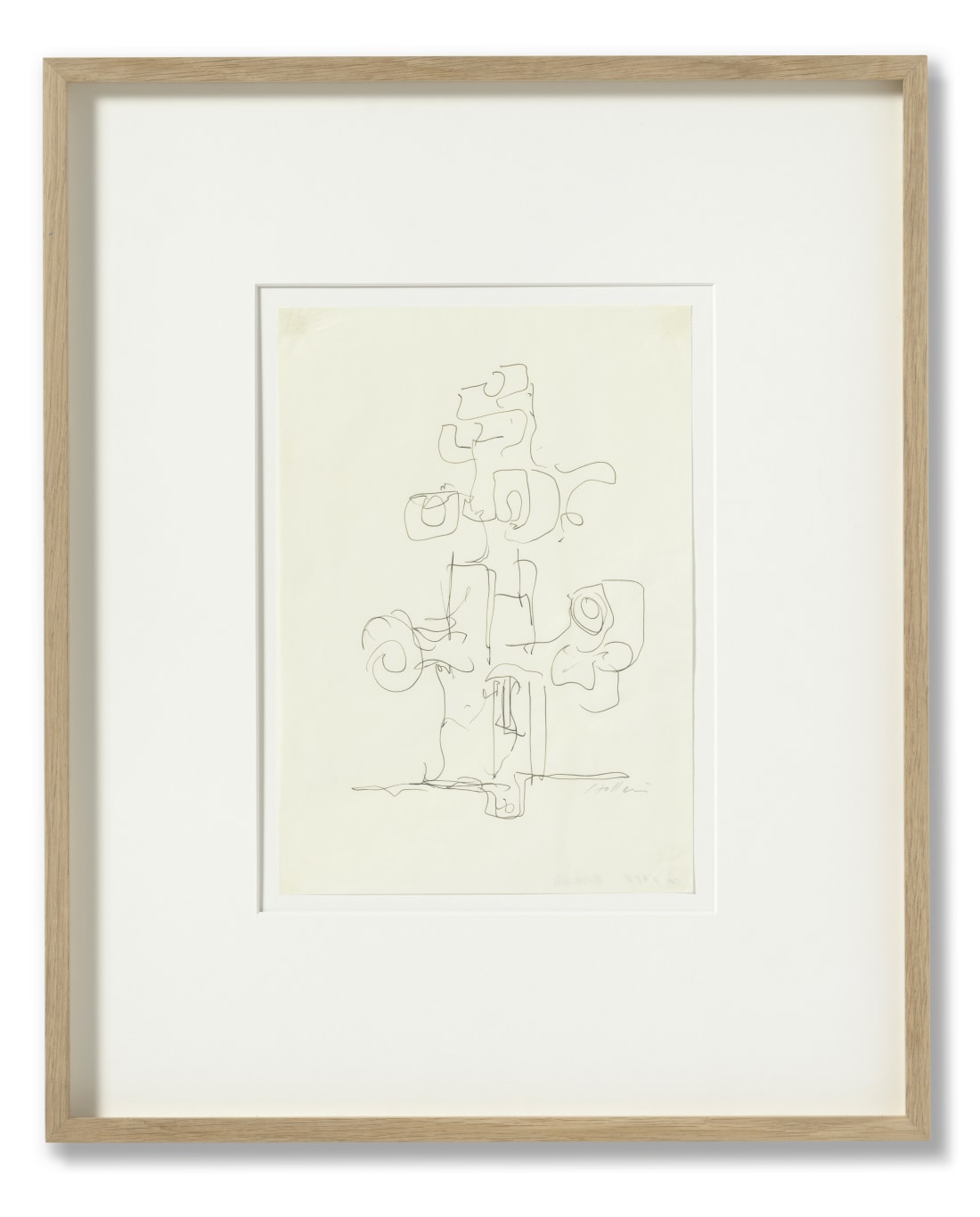 Hans Hollein Building, ca. 1958 Indian ink on paper 29.7 x 21 cm (11.69 x 8.27 in)