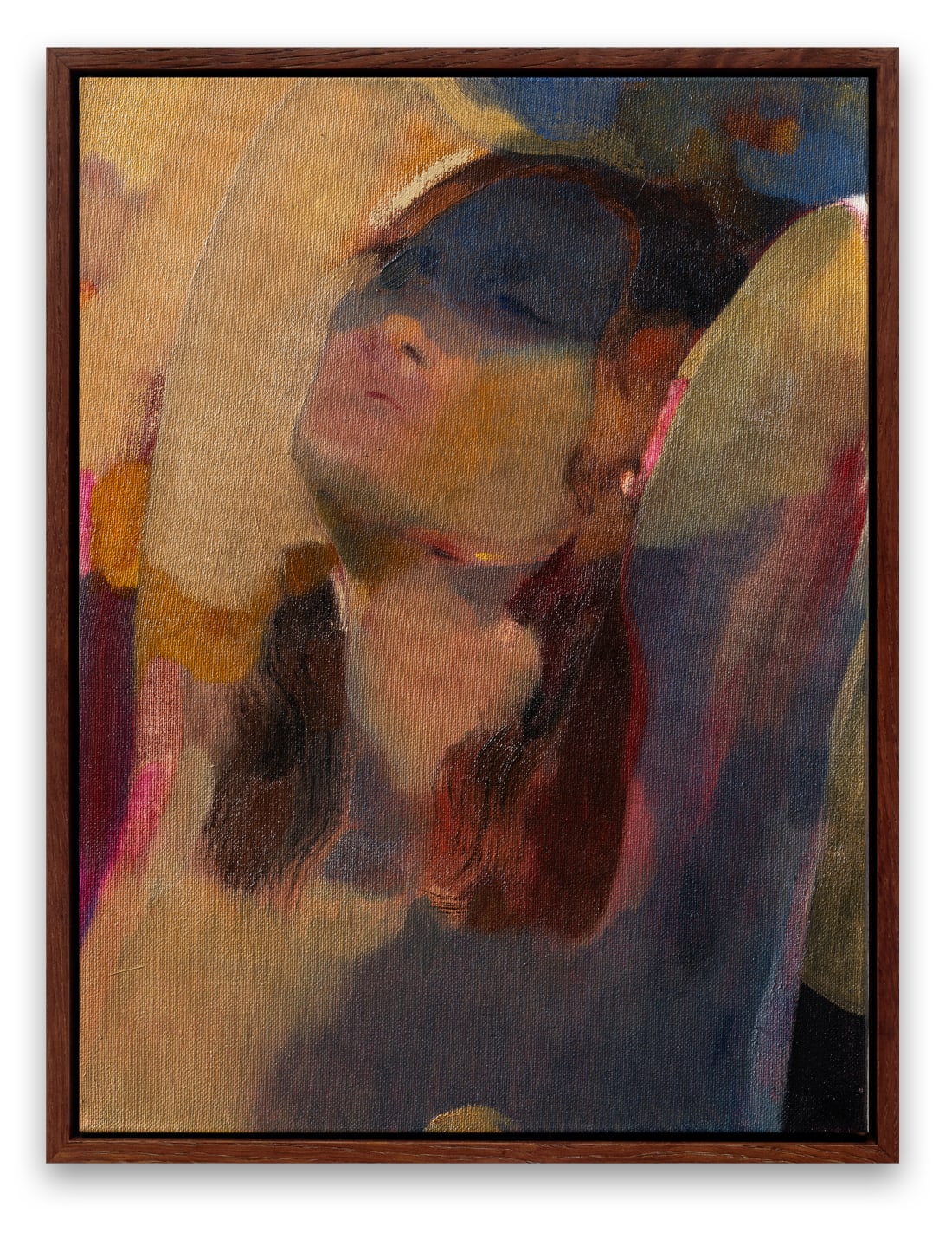 Over (Above), 2025 Oil on canvas 40.2 x 30.1 cm (15.83 x 11.85 in)