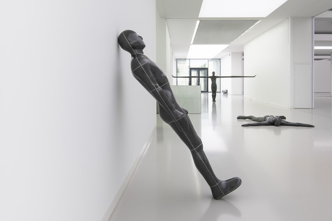 Antony Gormley, exhibition view, Learning to Be, SCHAUWERK Sindelfingen. Photo: Frank Kleinbach.