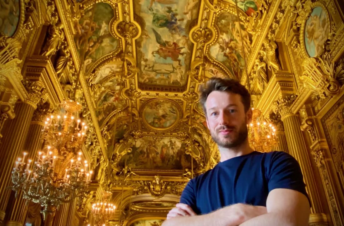 Oliver Beer, Grand Foyer at Opéra Garnier. Image © The Artist. Image courtesy the artist