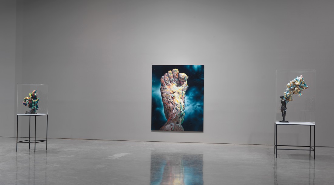<p>Room 2 Installation view - Glenn Brown at Gagosian Gallery, New York 2014</p><p>Photo Rob McKeever</p>