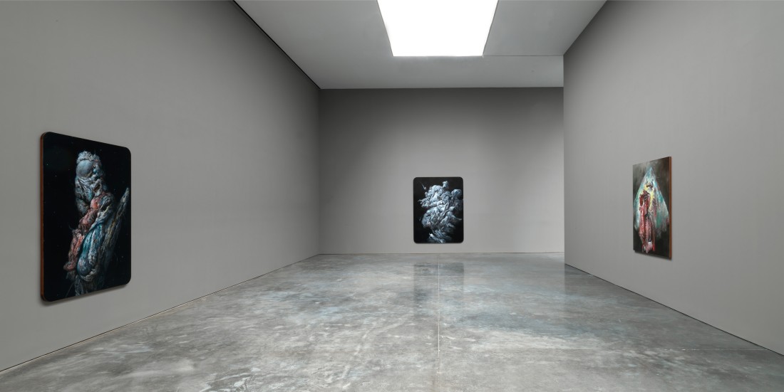 <p>Room 3 Installation view - Glenn Brown at Gagosian Gallery, New York 2014</p><p>Photo Rob McKeever</p>