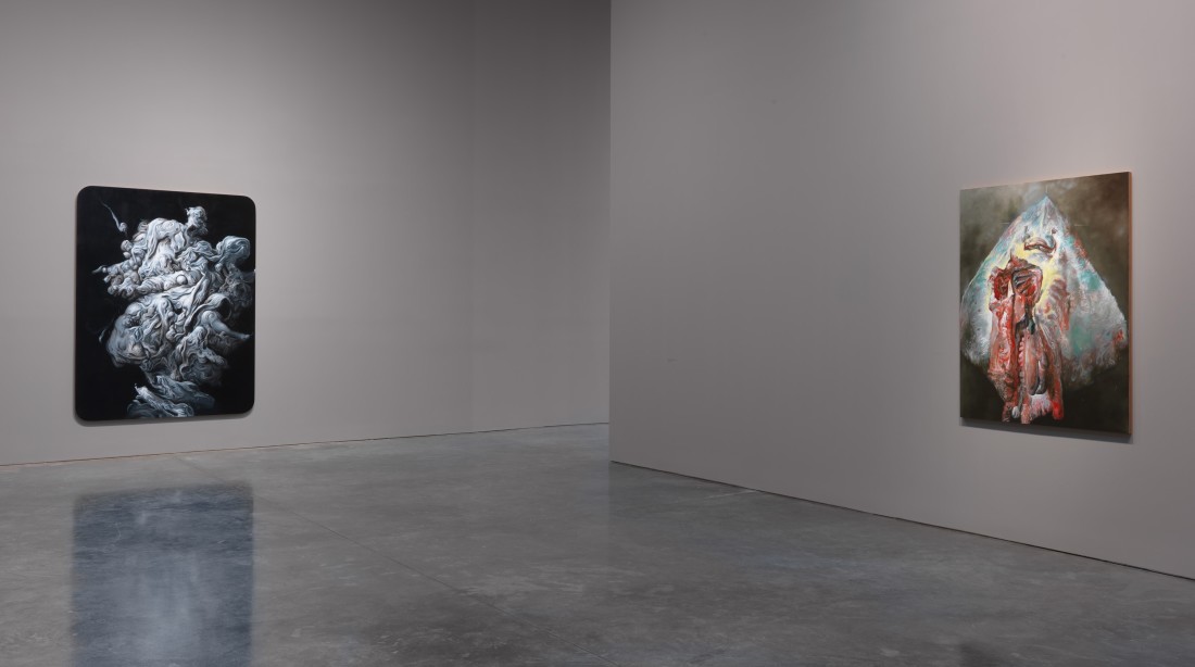 <p>Room 3 Installation view - Glenn Brown at Gagosian Gallery, New York 2014</p><p>Photo Rob McKeever</p>