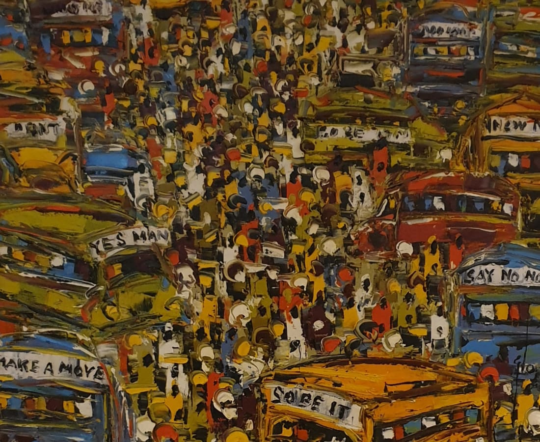 Ablade Glover, Lorry Station, 2014