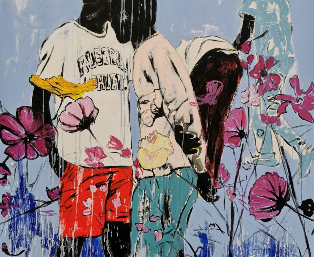 Romaric Yao, Yagor, Il y a des fleurs partout ...., 2020