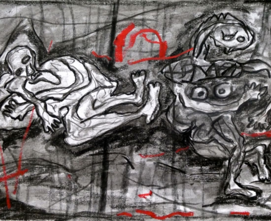 Rodrigue Obodjé, Réfugiés, 2019