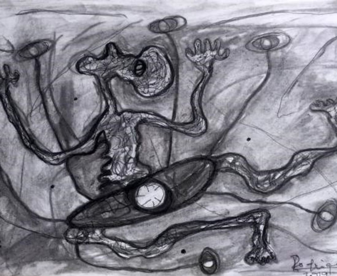 Rodrigue Obodjé, Trace 5, 2019