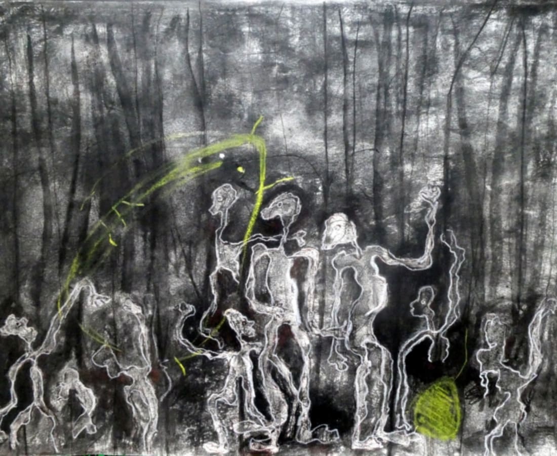 Rodrigue Obodjé, Esprits de la forêt 6, 2019