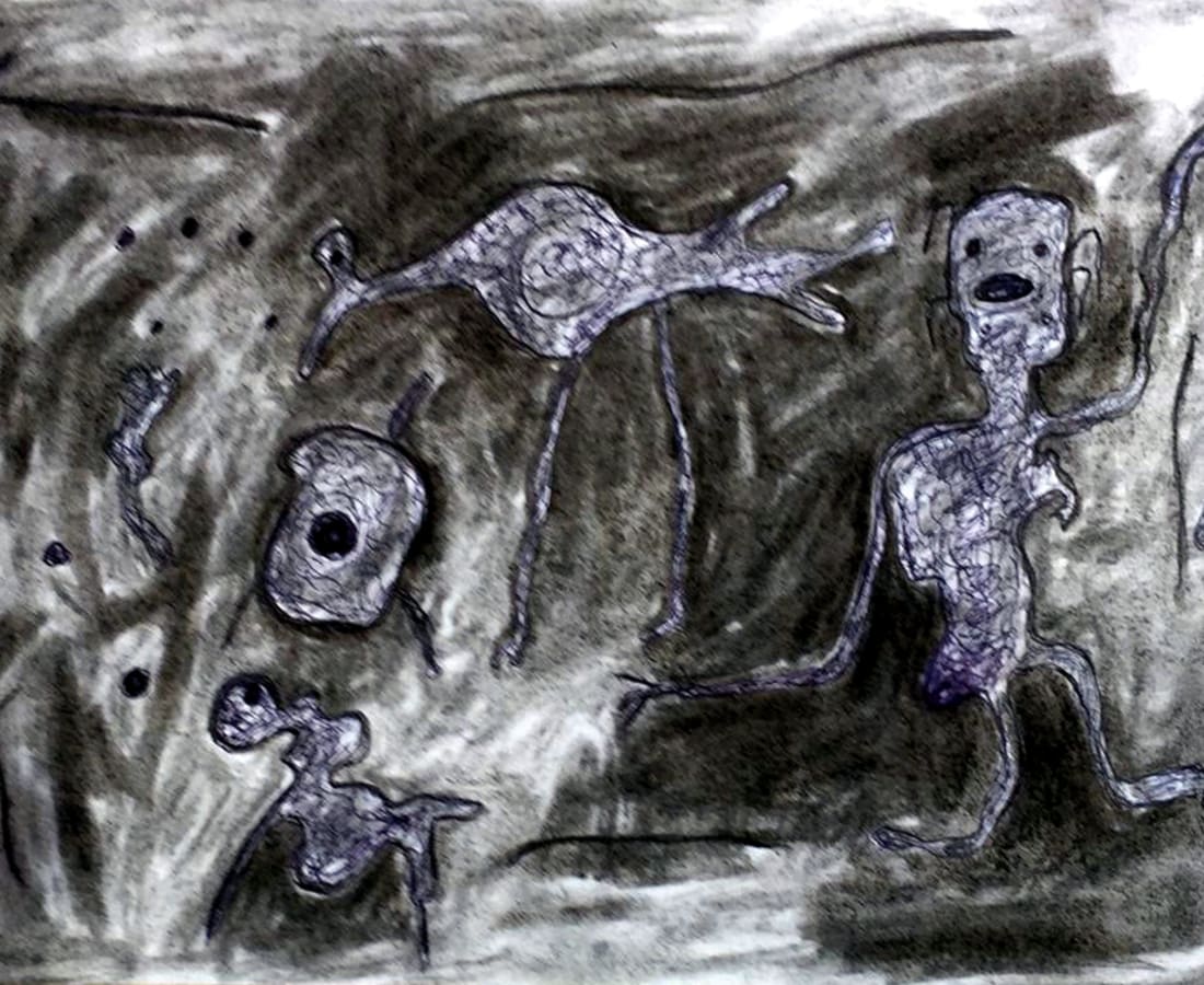 Rodrigue Obodjé, Trace 3, 2019