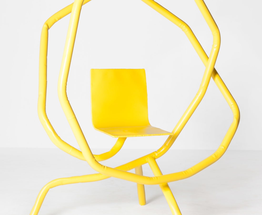 Bart Eysink Smeets, Yellow rocking chair