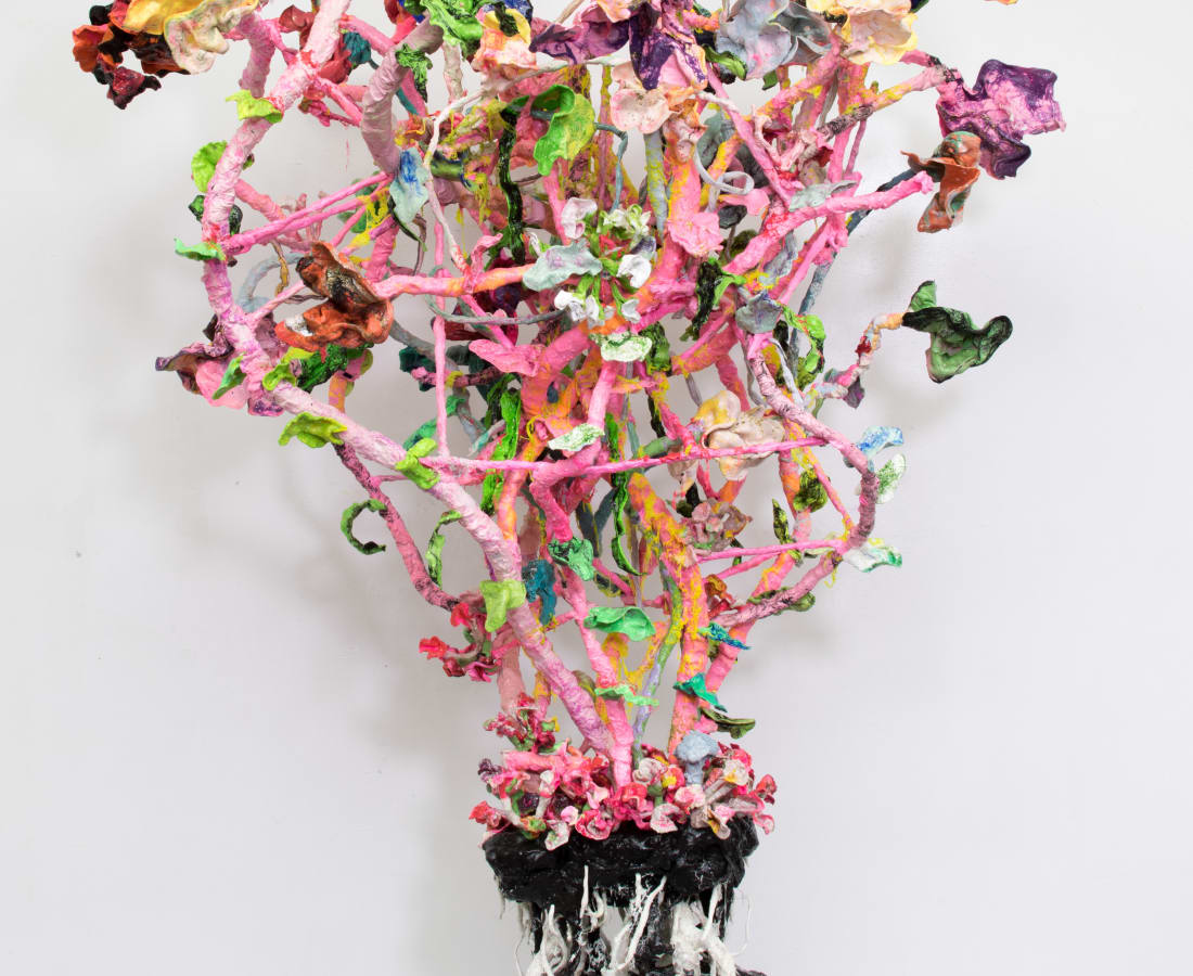 Stefan Gross, Stranger pink Flowers - VIII