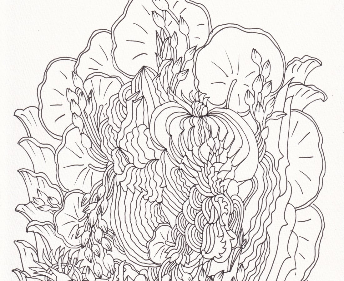 Chandraguptha Thenuwara, Lotus, 2020