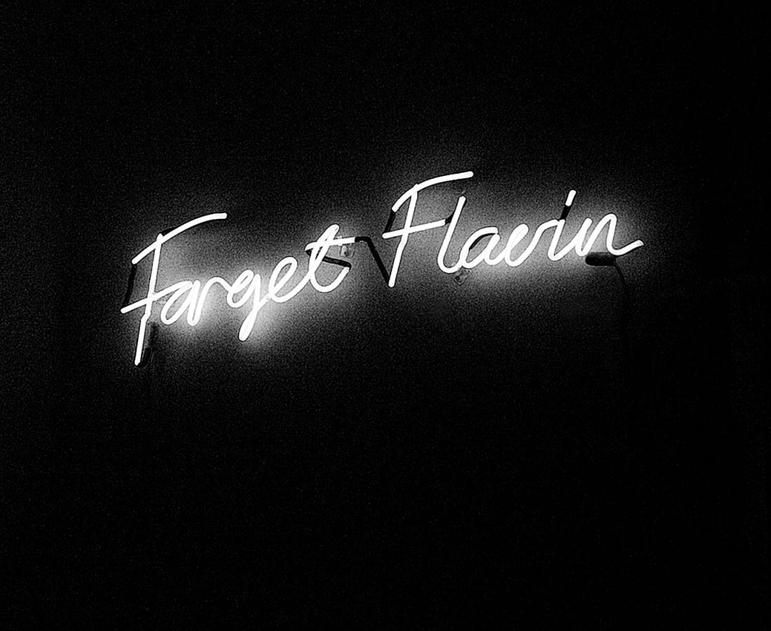 Anne Katrine Senstad, Forget Flavin (NY Version, English), 2008