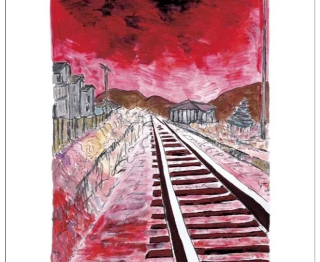 Bob Dylan, Train Tracks (red), 2010