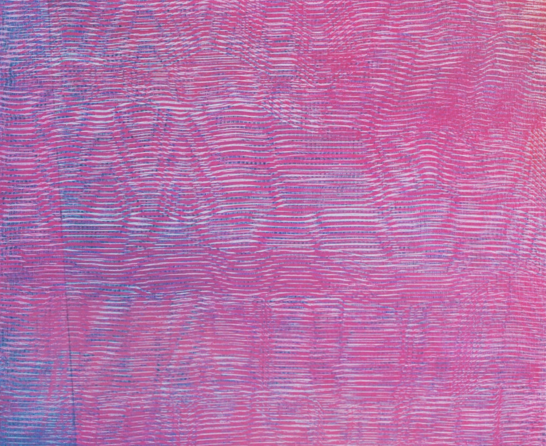 Patrick Tabarelli: Zero-Om, 60 x 35 cm , 2014, olio e alchidico su tela