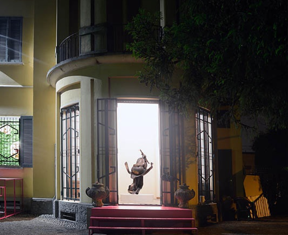 Matteo Negri, Splendida villa con giardino, viste incantevoli, solo exhibition at Casa Testori, Novate Milanese, 2016