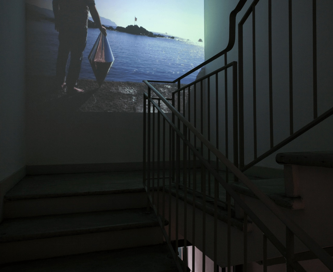 Matteo Negri | Piano Piano ABC-ARTE Genova, installation view, Navigator video