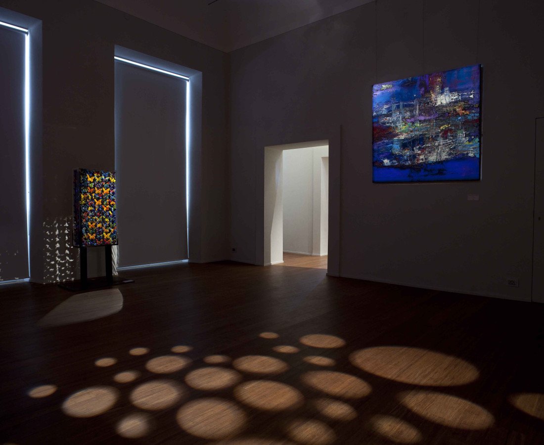 Antonio Borghese's ABC-ARTE Contemporary Art Gallery was pleased to disclose its new expositive space with the solo show: Marcello Lo Giudice / EARTH ARTIST.