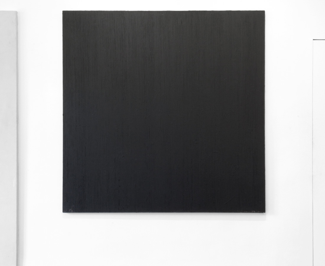 Tomas Rajlch Black Paintings 1976-79 installation view