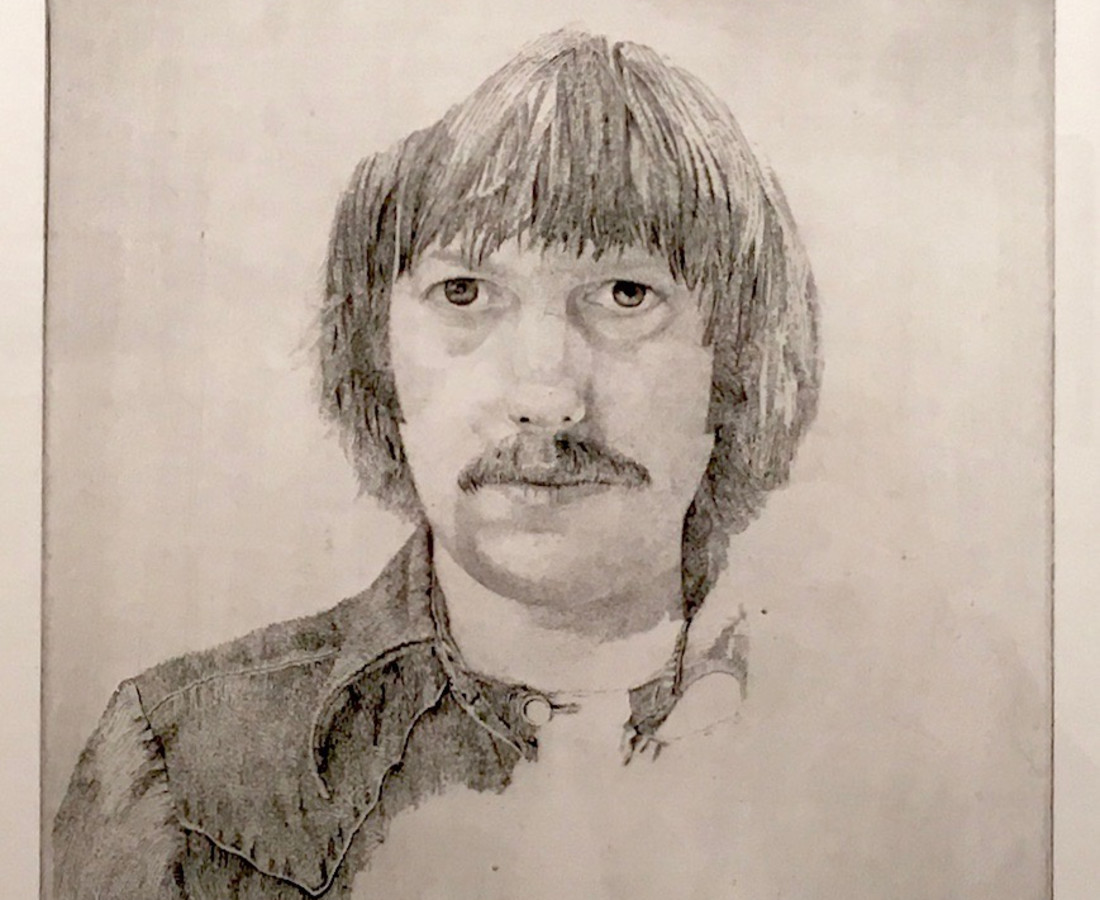 Charles Donker, Zelfportret (Autoportrait), 1976