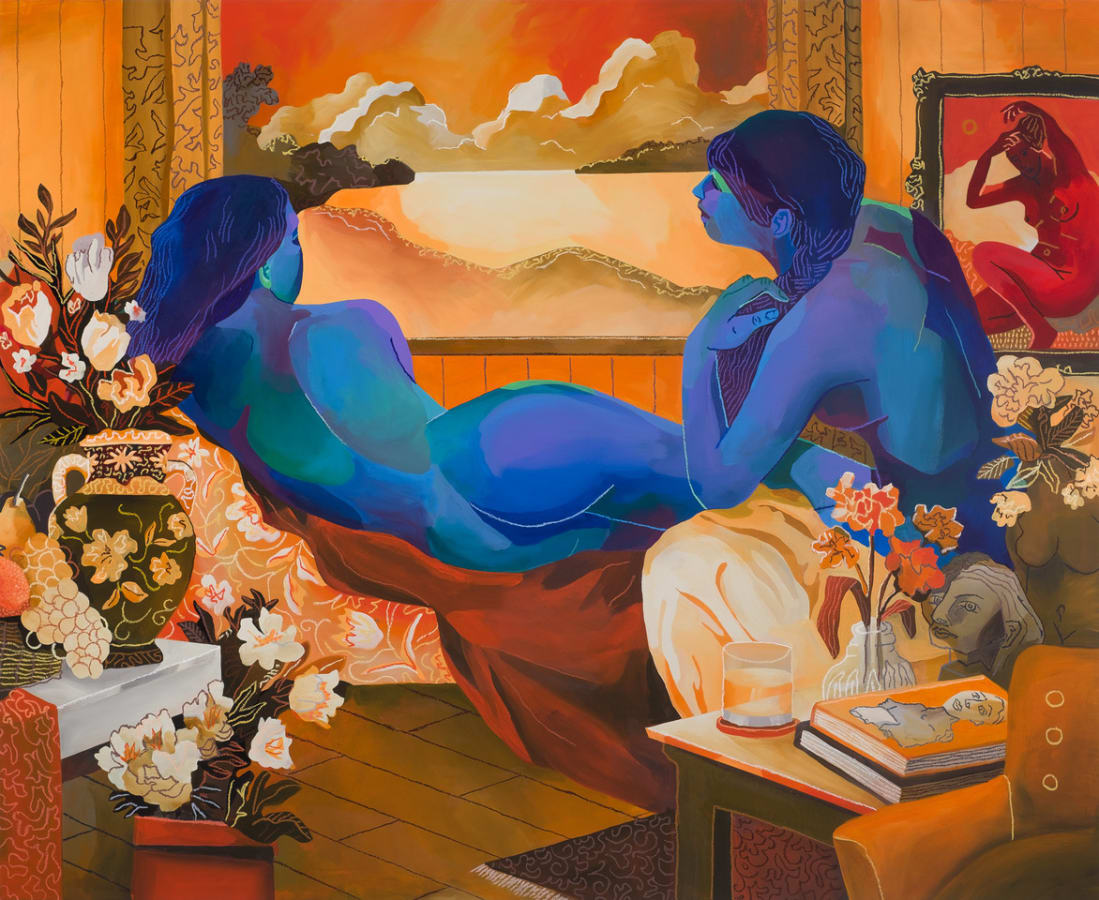 John Holcomb, Sunset Madonnas, 2019