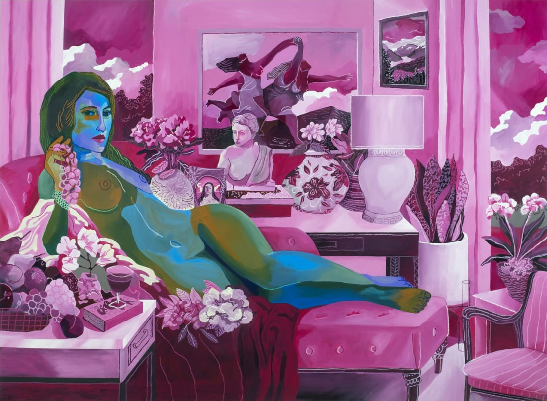 John Holcomb, Rococo Pink Madonna, 2019