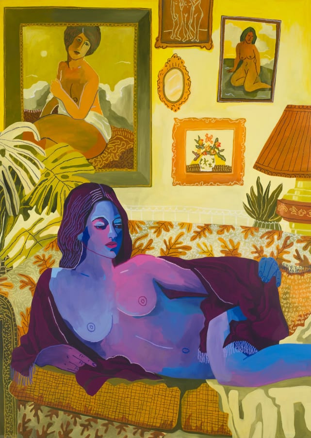 John Holcomb, Yellow Madonna, 2019