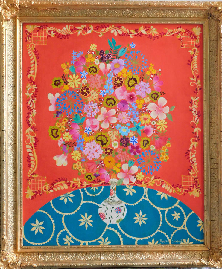Hepzibah Swinford, Flowers with Geranium Leaves, 2017