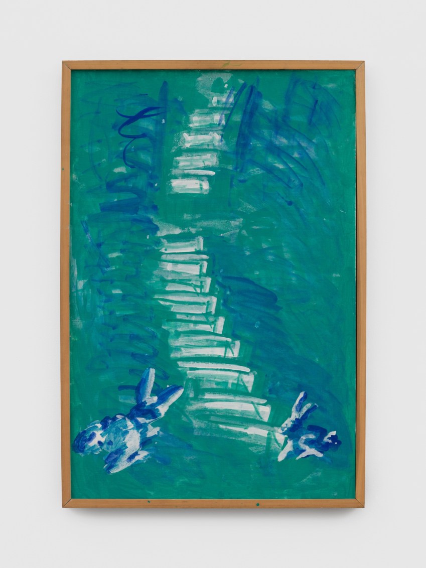 Untitled (Bunnies on stairs), 1984