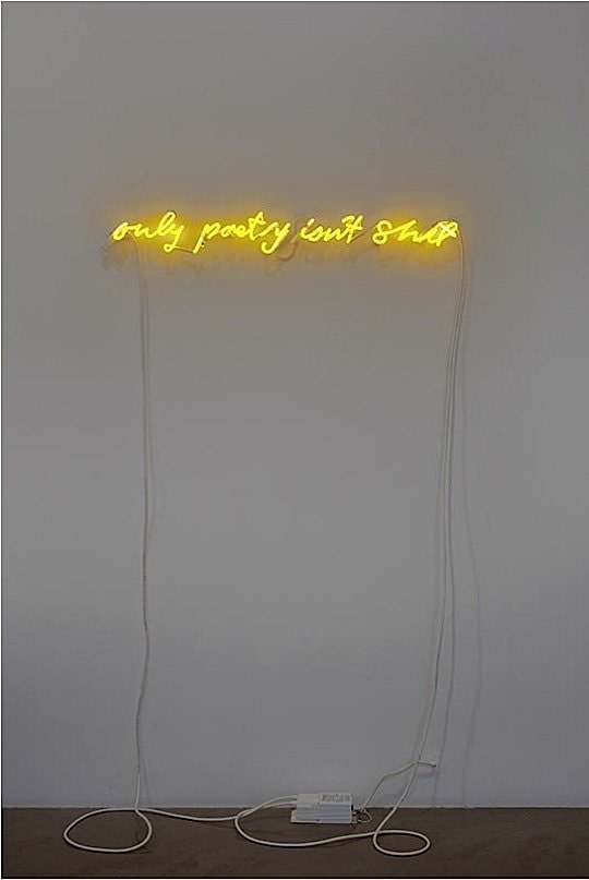 Untitled (Only Poetry), 2011