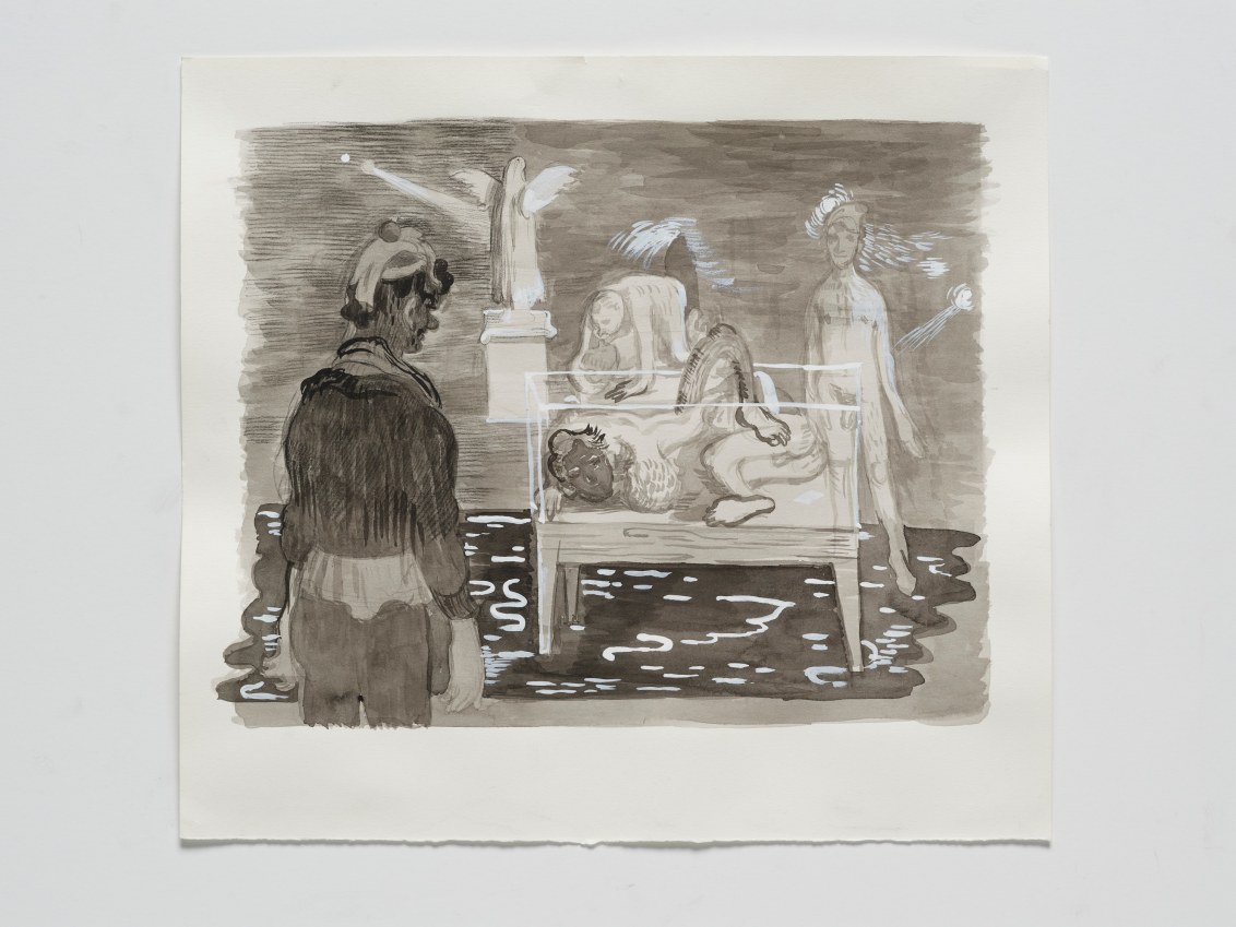 Museum Boys with Vitrine, 2022