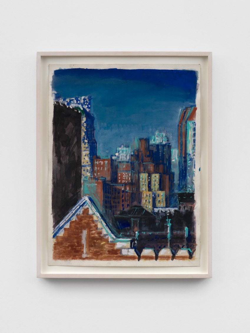 Untitled (cityscape), 1986